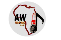 the logo for aw records llc