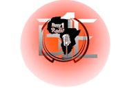 the logo for a radio station in africa