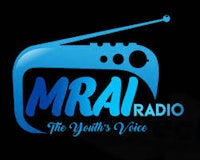 the logo for mrai radio, the youth's voice
